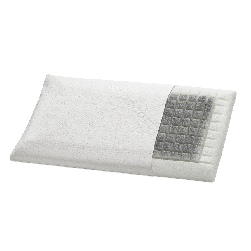 Polštář podporující krk Visco Fresh bílý