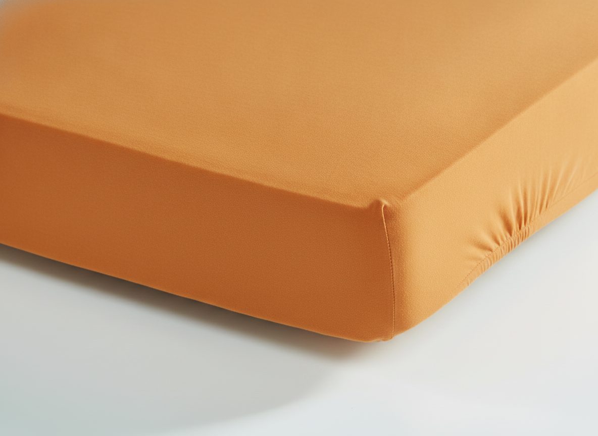 JERSEY COMFORT oranžové napínací prostěradlo