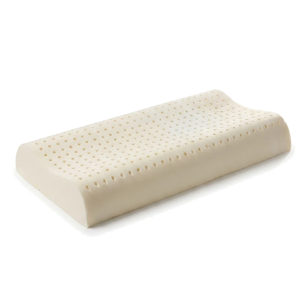 Polštář podporující krk Latex Soft bílý