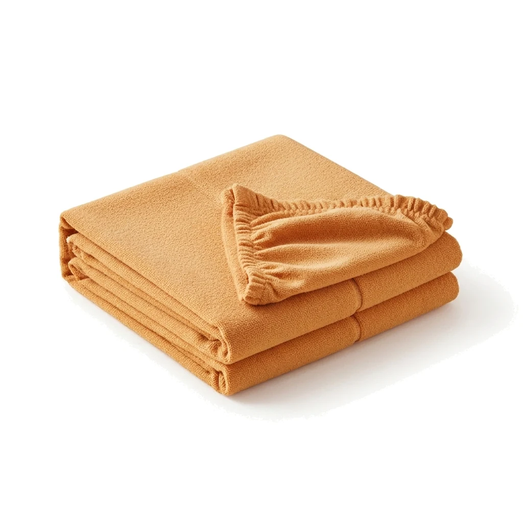 FROTÉ COMFORT oranžové napínací prostěradlo