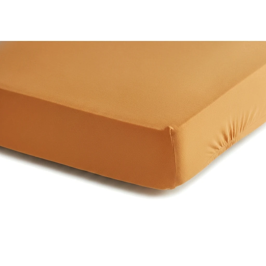 JERSEY COMFORT oranžové napínací prostěradlo