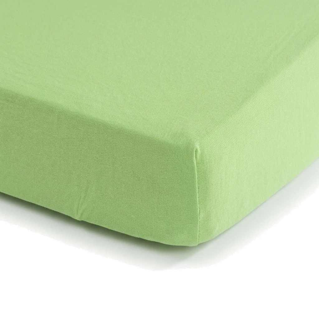 JERSEY COMFORT zelené napínací prostěradlo